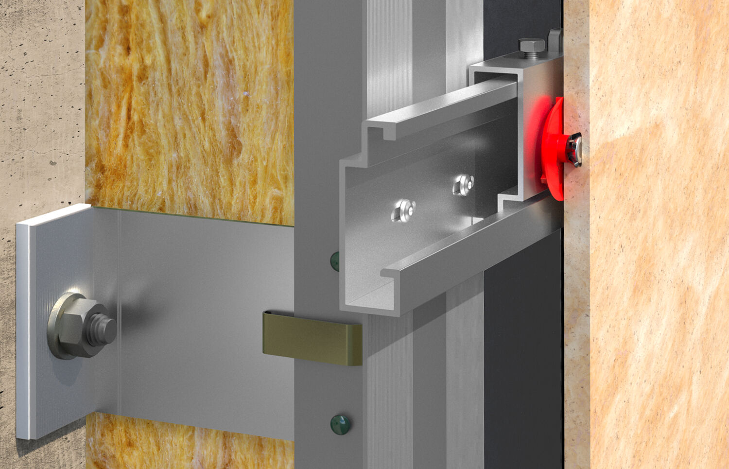 fischer Wall holder FLH 180x80x3/6,5-11/F-SP AL